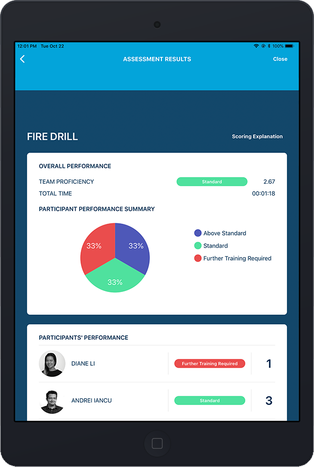 SkillGrader - Debrief