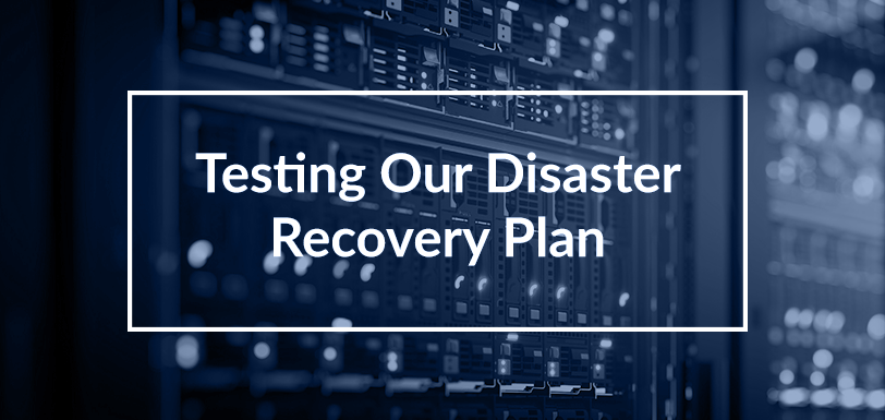 Testing Our Disaster Recovery Plan - Marine Learning Systems